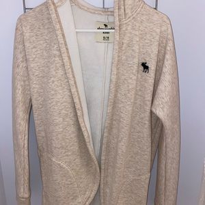 Abercrombie Kids fuzzy cardigan